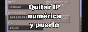 Lee más sobre el artículo Cómo quitar la IP numérica y el puerto (SRV) de un servidor de Minecraft