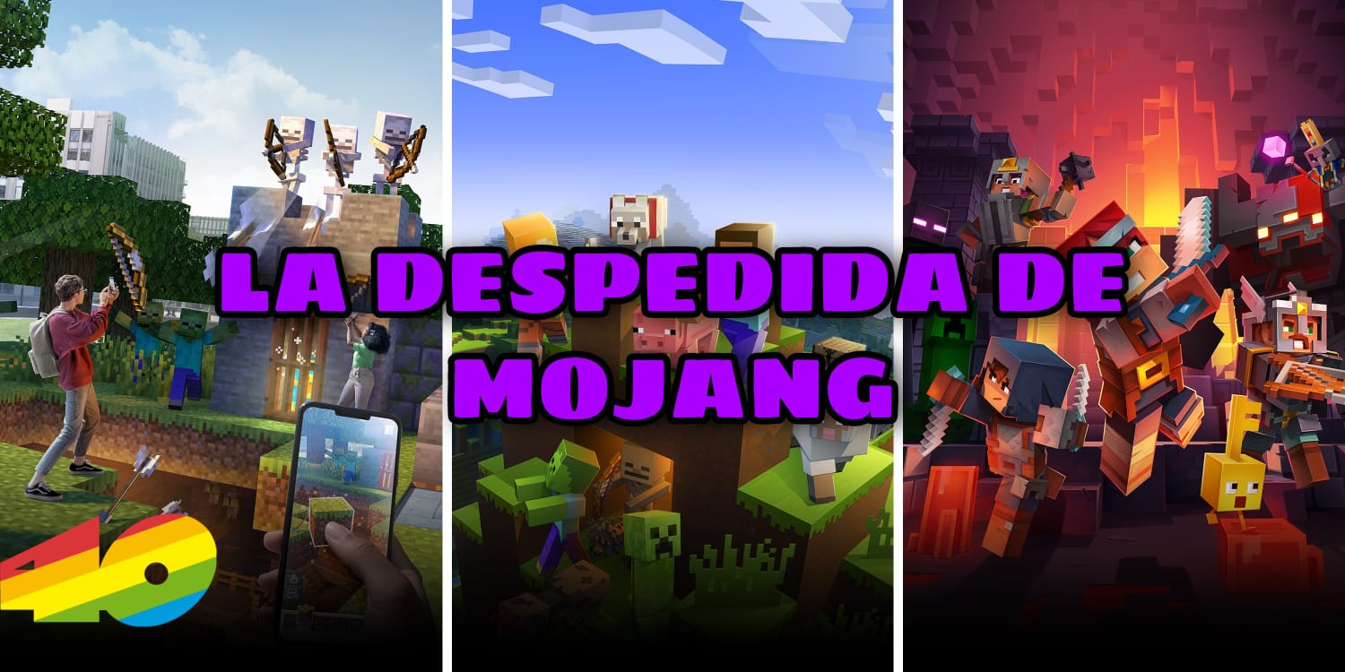 En este momento estás viendo Minecraft: La despedida de Mojang, la llegada de Microsoft. Migración de cuenta