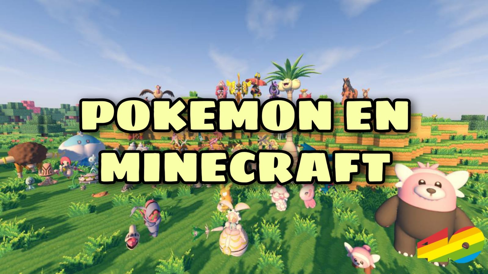 En este momento estás viendo Pixelmon: la mezcla perfecta entre Minecraft y Pokemon