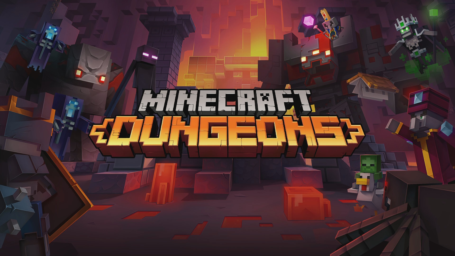 En este momento estás viendo Minecraft Dungeons regala algunos contenidos por sus más de 10 millones de usuarios.
