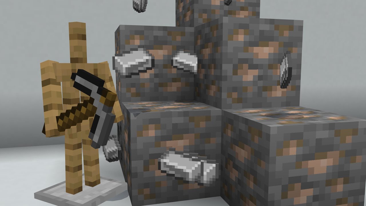 En este momento estás viendo Cómo encontrar el mineral de hierro en Minecraft