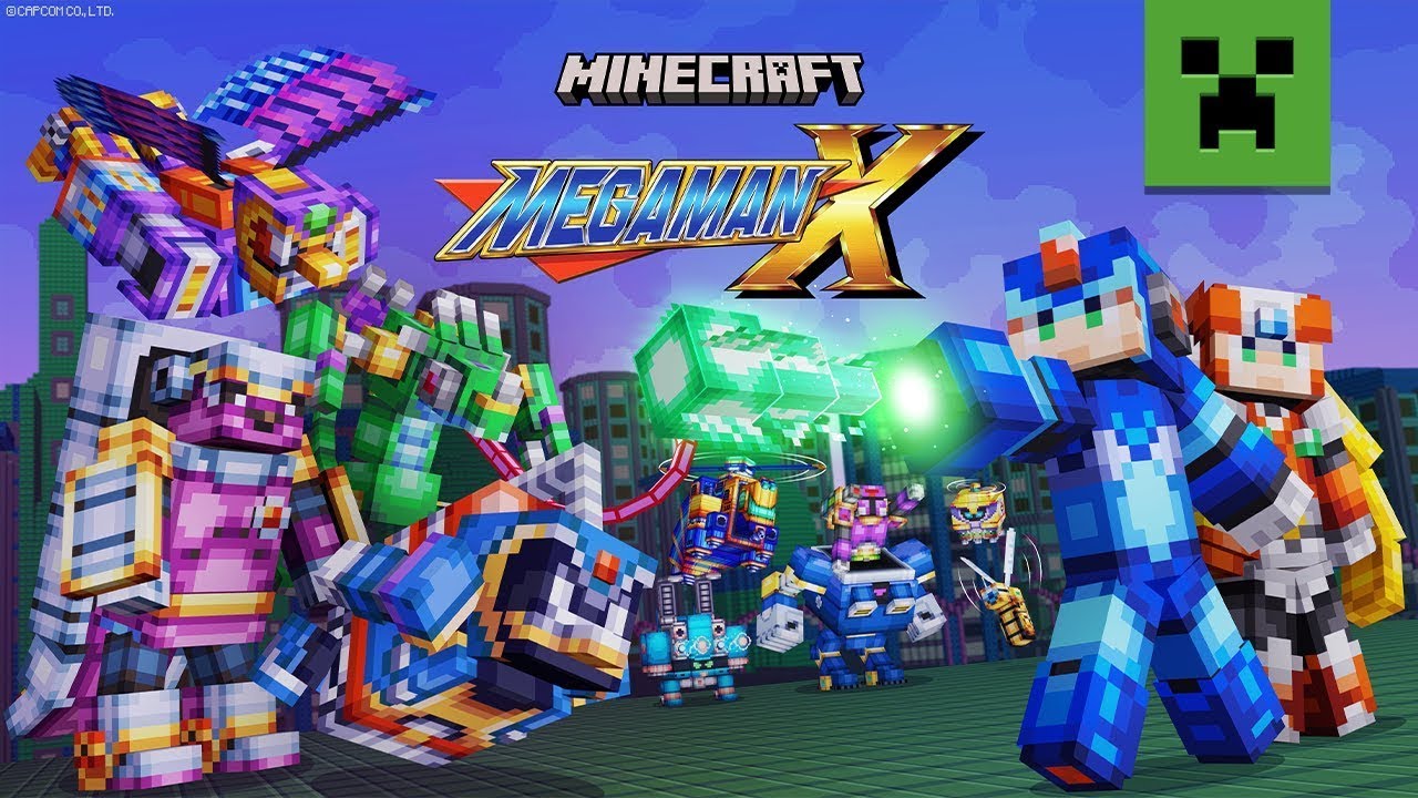 En este momento estás viendo Minecraft con Mega Man X: nueva colaboración