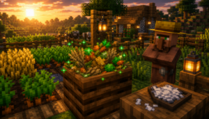 Lee más sobre el artículo Compostador en Minecraft: crafteo, para que sirve y como sacar hueso