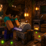 Piedra de afilar en Minecraft: crafteo, reparar objetos y quitar encantamientos