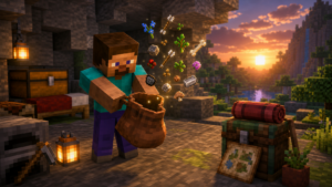 Lee más sobre el artículo Bundles en Minecraft: como hacerlos y usarlos para ahorrar inventario