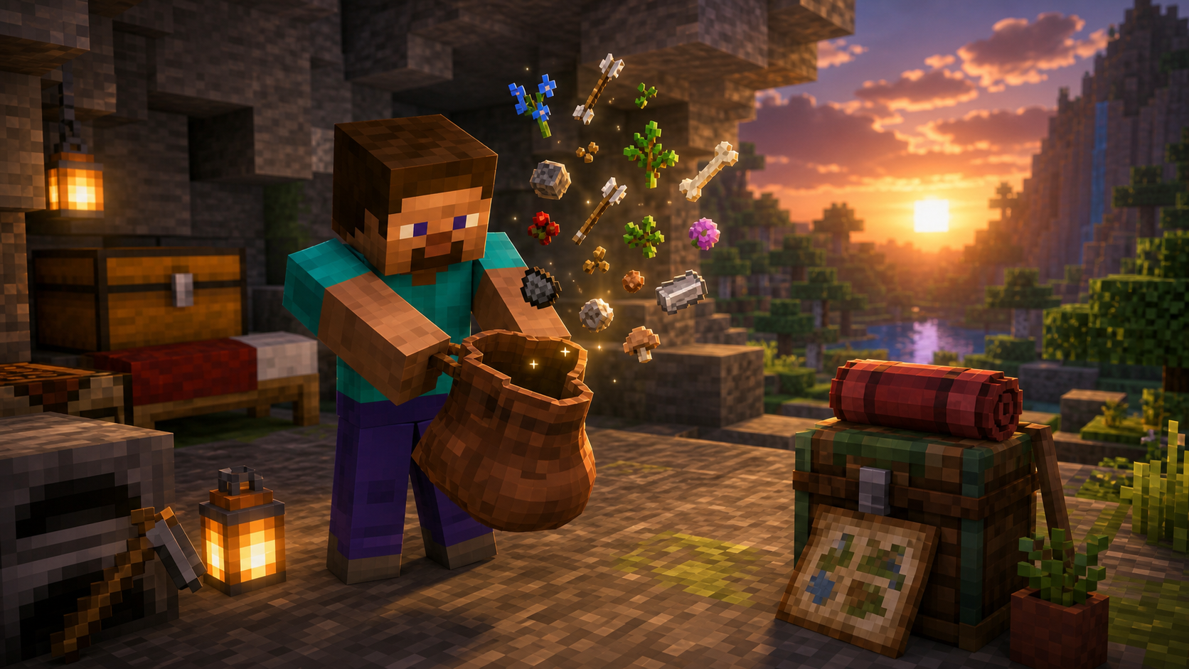 En este momento estás viendo Bundles en Minecraft: como hacerlos y usarlos para ahorrar inventario