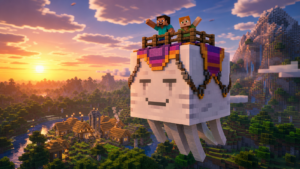 Lee más sobre el artículo Happy Ghast en Minecraft: como conseguirlo, criarlo y volar con el