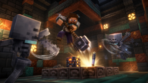 Lee más sobre el artículo Maza en Minecraft: como conseguir el Heavy Core, crafteo y encantamientos