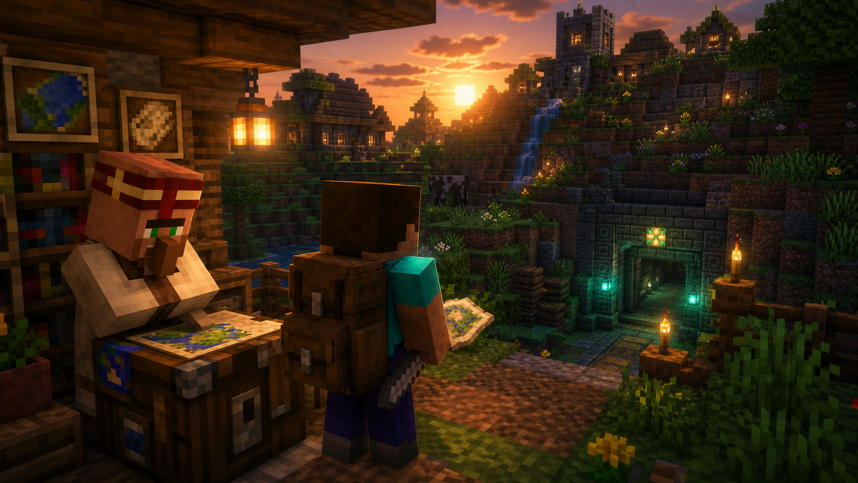 En este momento estás viendo Trial Explorer Map en Minecraft: como conseguir mapas para encontrar Trial Chambers