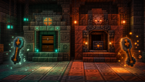 Lee más sobre el artículo Vault y Ominous Vault en Minecraft: llaves, recompensas y diferencias