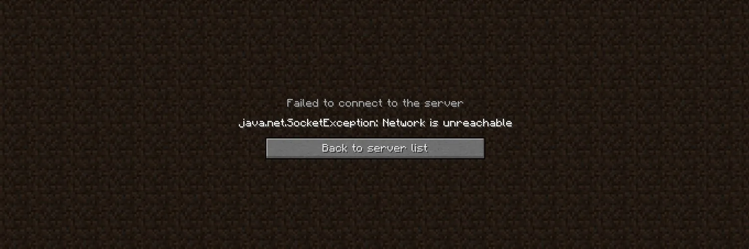 Network unreachable