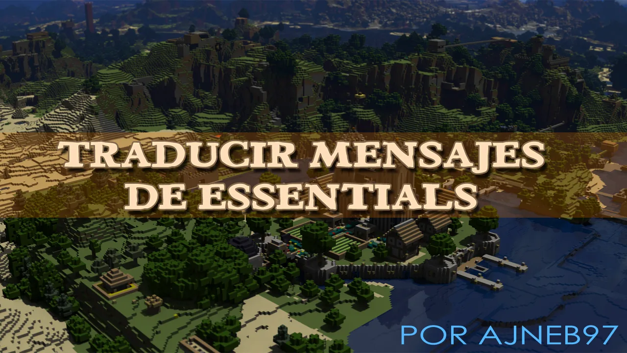 Traducir Mensajes del Plugin Essentials