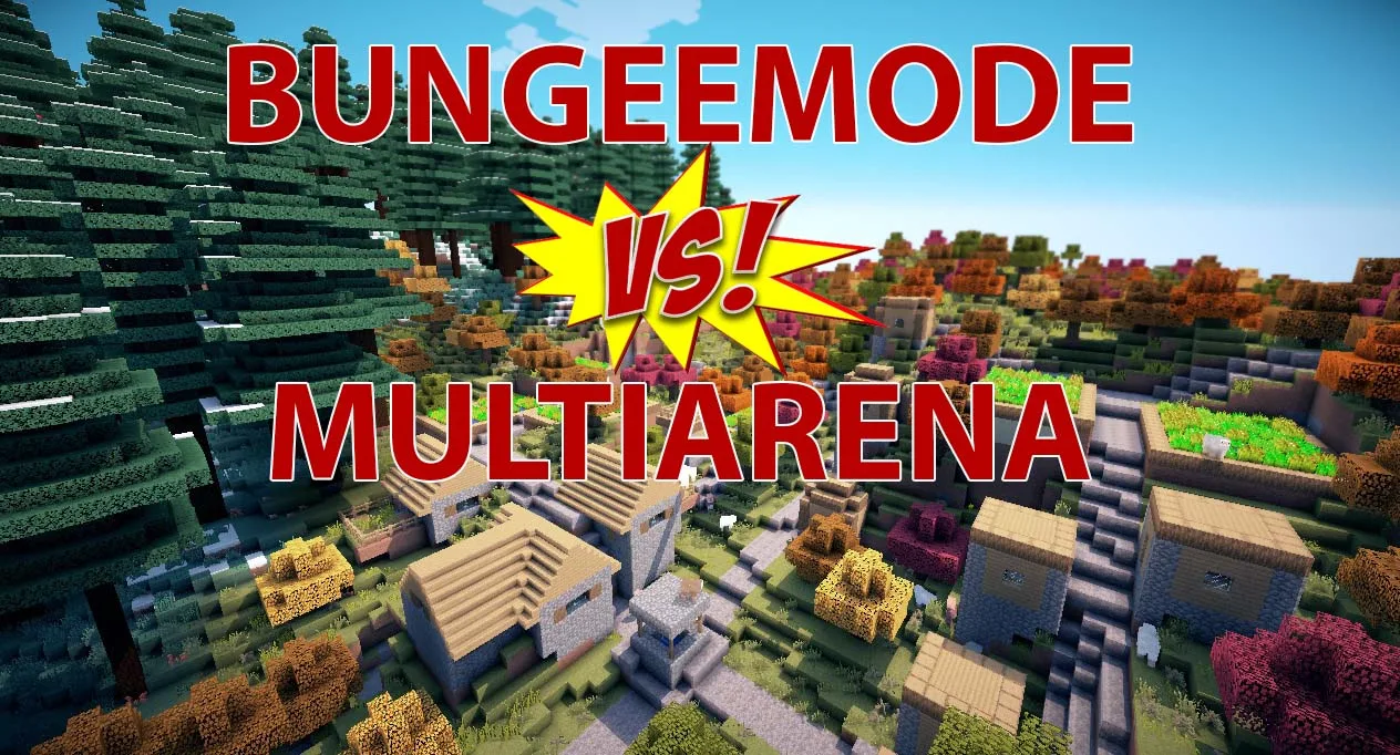 comparativa entre bungeemode y multiarena
