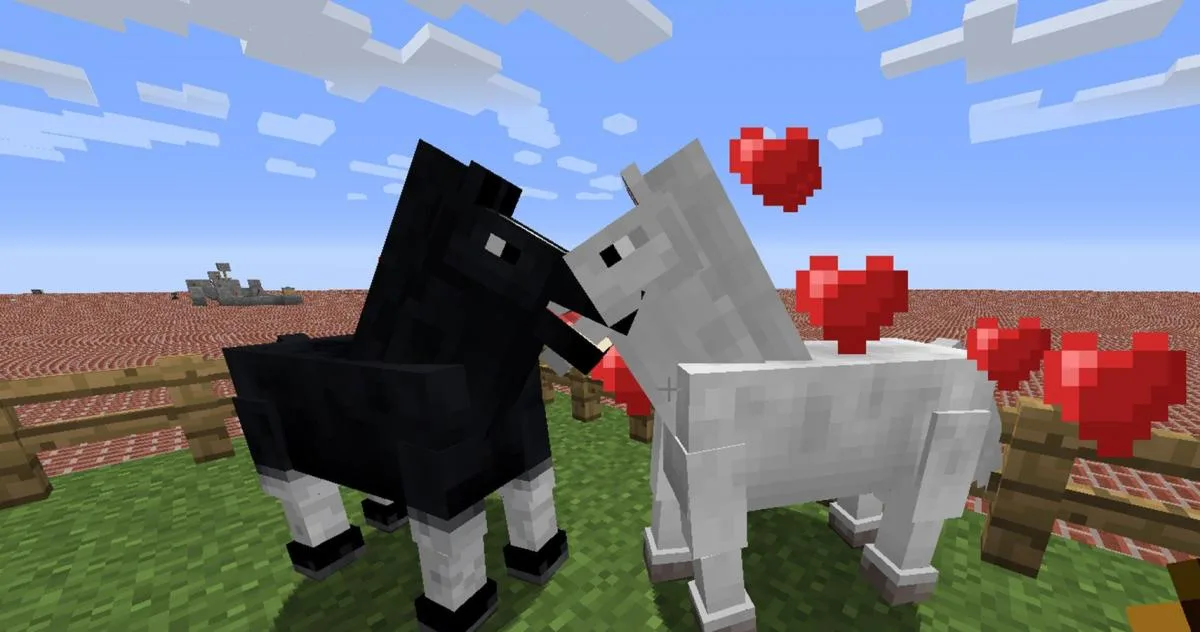 Cómo domesticar y criar caballos en Minecraft 🐎