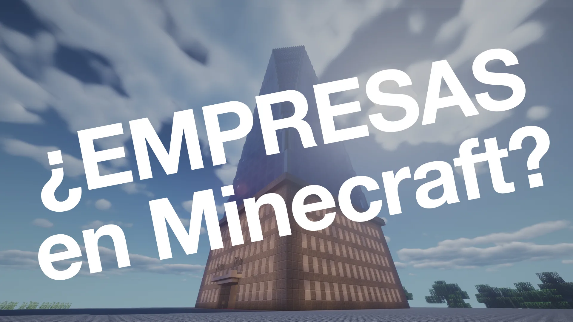 El capitalismo llega a Minecraft. Plugin de empresas e inversión