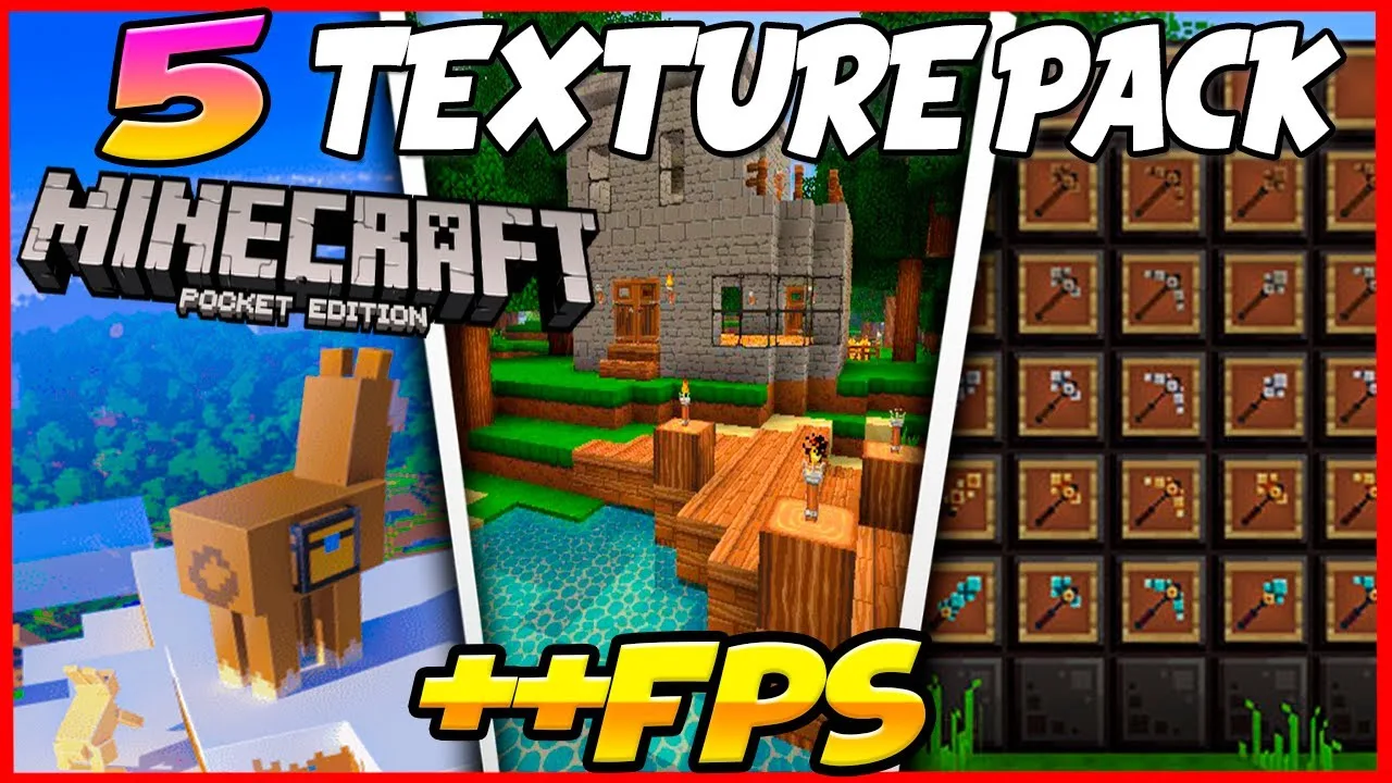 Mejores pack de texturas para Minecraft Pocket Edition 2023