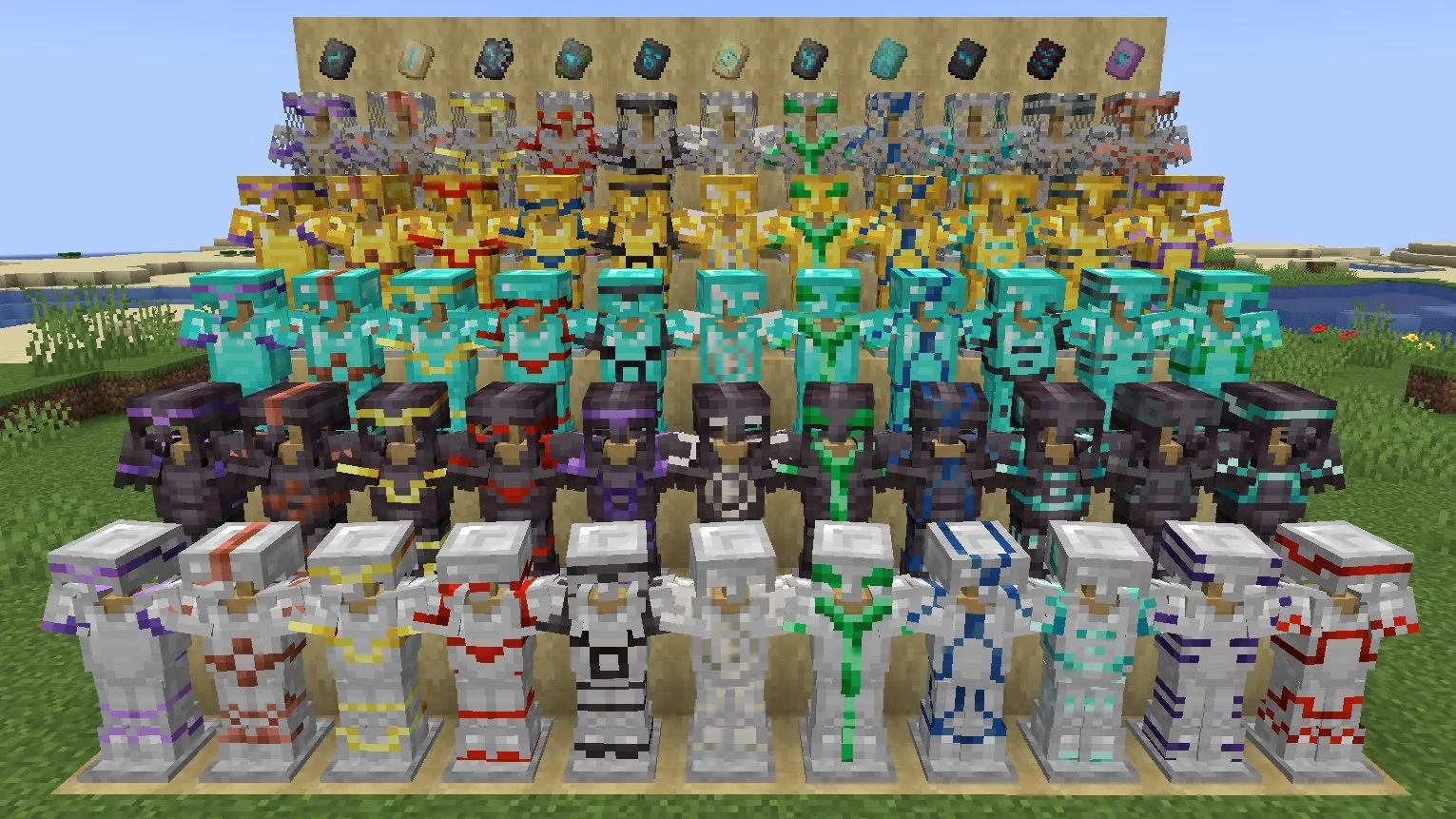 Adornos de armadura Minecraft: donde encontrar todos los disenos